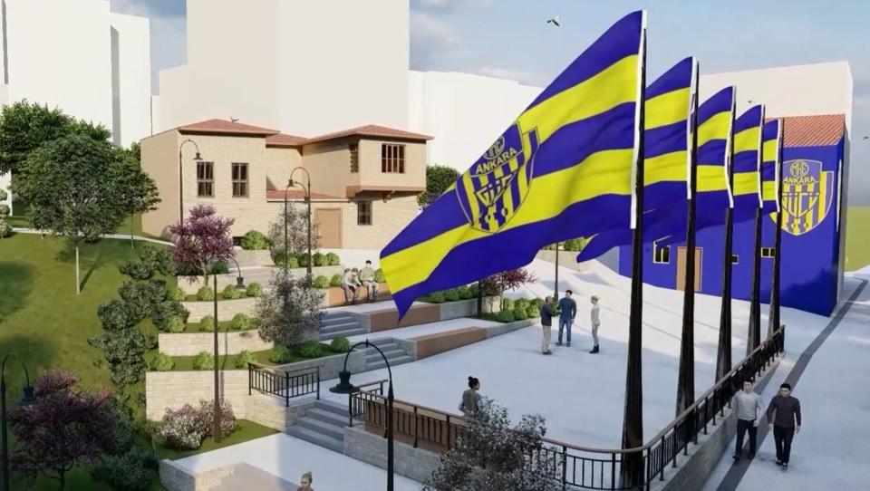 Başkente 1910 Ankaragücü Meydanı Geliyor