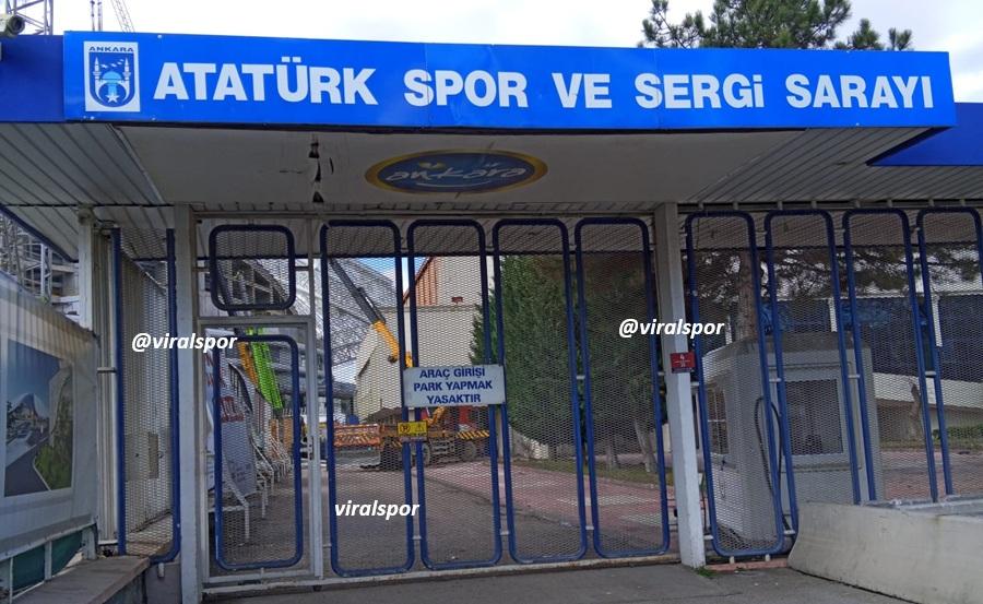 Atatürk Spor Salonu da Tarih Oluyor