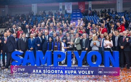 Kupa Voley’de Şampiyon Ziraat Bankkart