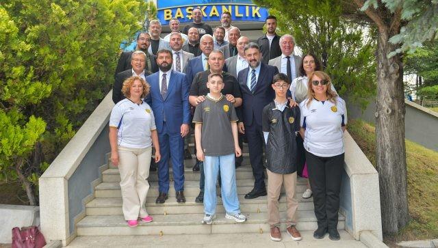 Ankara Kent Konseyi’nden Ankaragücü’ne Ziyaret