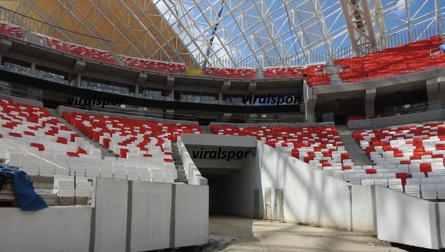 Yeni Ankara 19 Mayıs Stadyumu’nda Koltuk Montajı Tüm Hızıyla Sürüyor