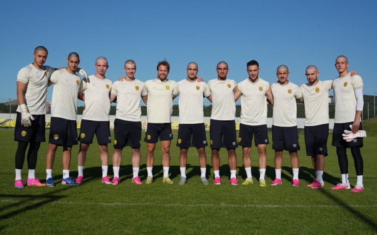 Ankaragücü Futbolcularının Hepsi Bir Örnek Saç Traşı