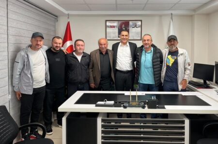 Mamak İlçesi Spor Kulüplerinden Aydın Öztürk’e Ziyaret